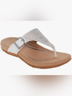 Aetrex Sparkly Sandals